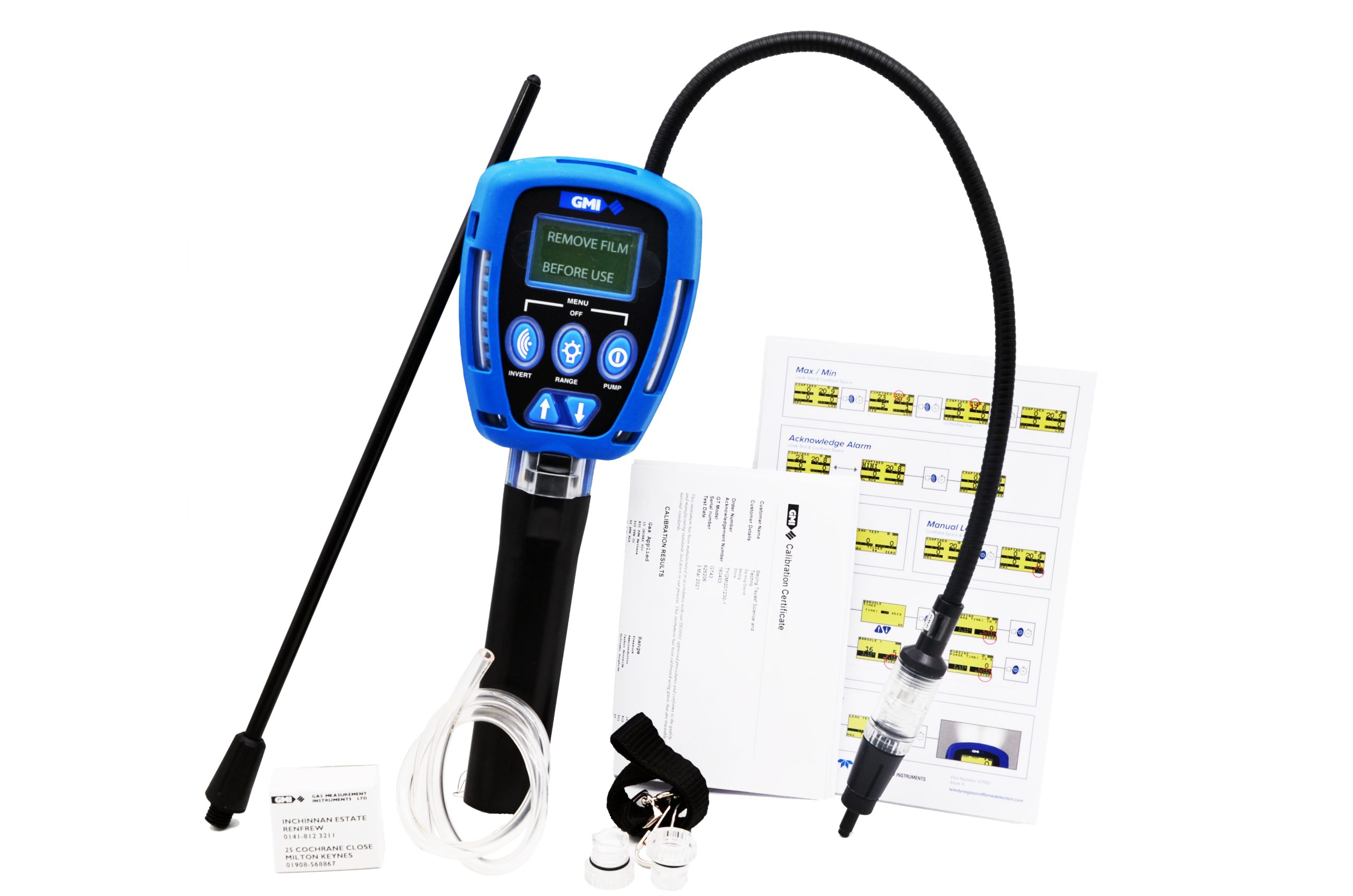GMI GT-40, GT-41, GT-42, GT-43 & GT-44 Gas Detectors