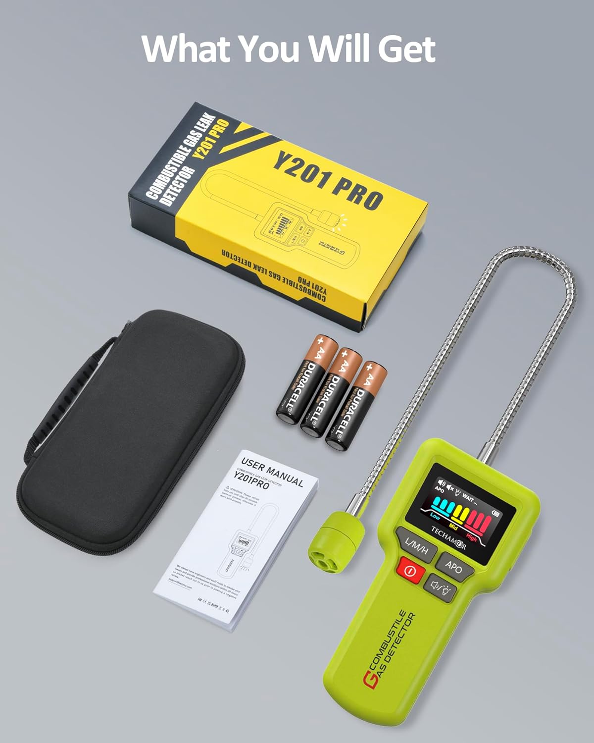Y201 Pro Gas Detector