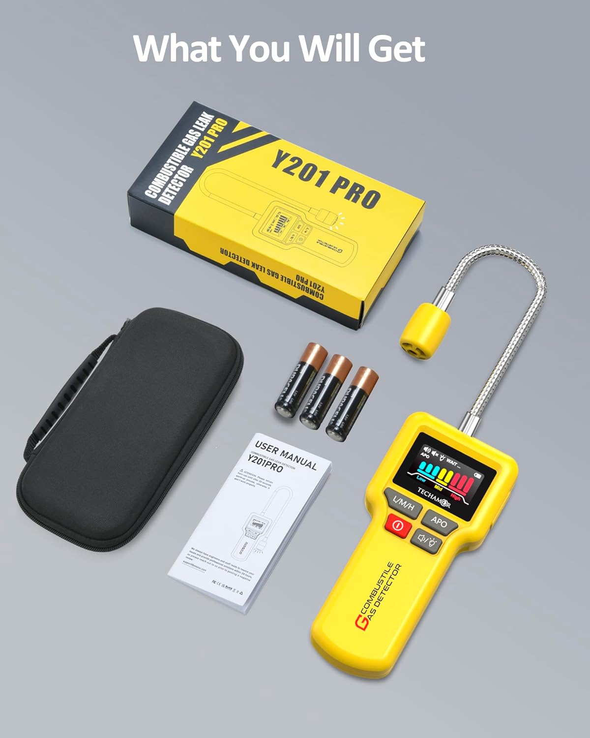 Y201 Pro Gas Detector