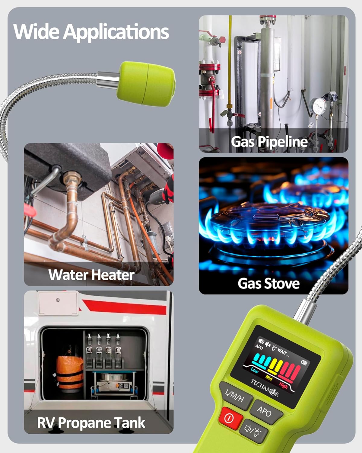 Y201 Pro Gas Detector